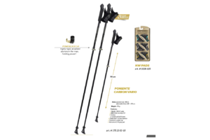 Kije do nordic walking karbon