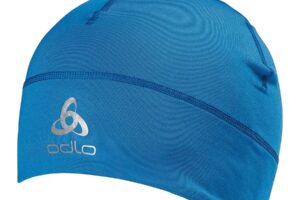 Czapka sportowa nordic walking i do biegania Odlo Polyknit Warm Eco - 762670-20865 niebieska