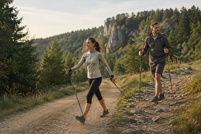Kijki trekkingowe a nordic walking