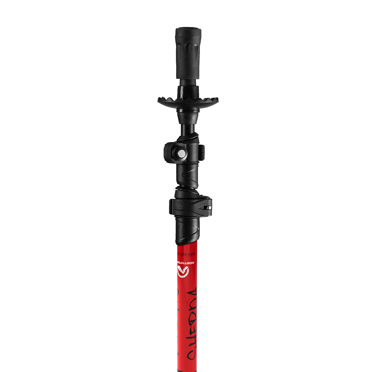 Kije trekkingowe Northfinder Sherpa — aluminiowe, regulowane do 135 cm - obrazek 3